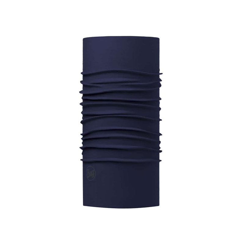 دستمال سر و گردن باف مدل Original Ecostretch Solid Night Blue