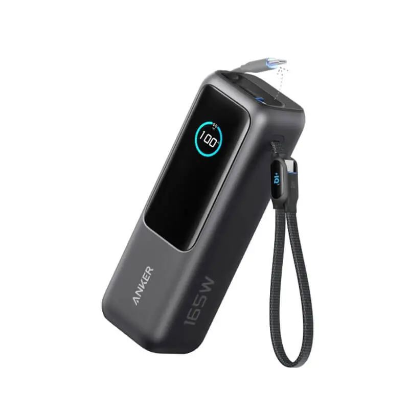 پاوربانک 165W انکر مدل  Zolo-A1695 با ظرفیت 25000 میلی‌ آمپر ساعت