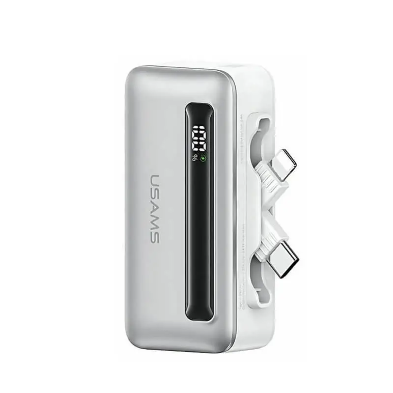 پاوربانک یوسمز مدل US-CD233 ظرفیت 4500 میلی‌آمپر‌ ساعت با توان 20 وات