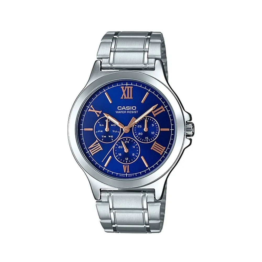 ساعت مردانه کاسیو کوارتز مدل MTP-V300D-2AUDF