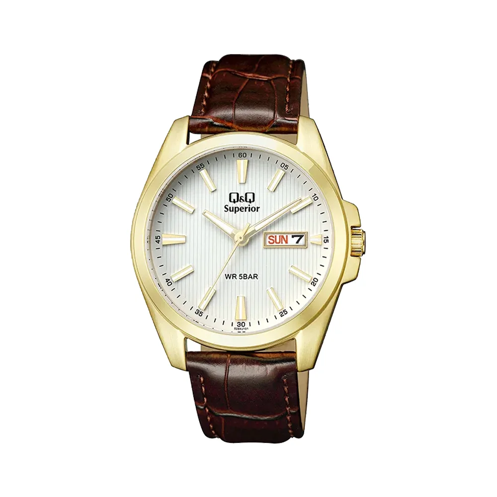ساعت مردانه Q&Q کوارتز مدل S284-101Y