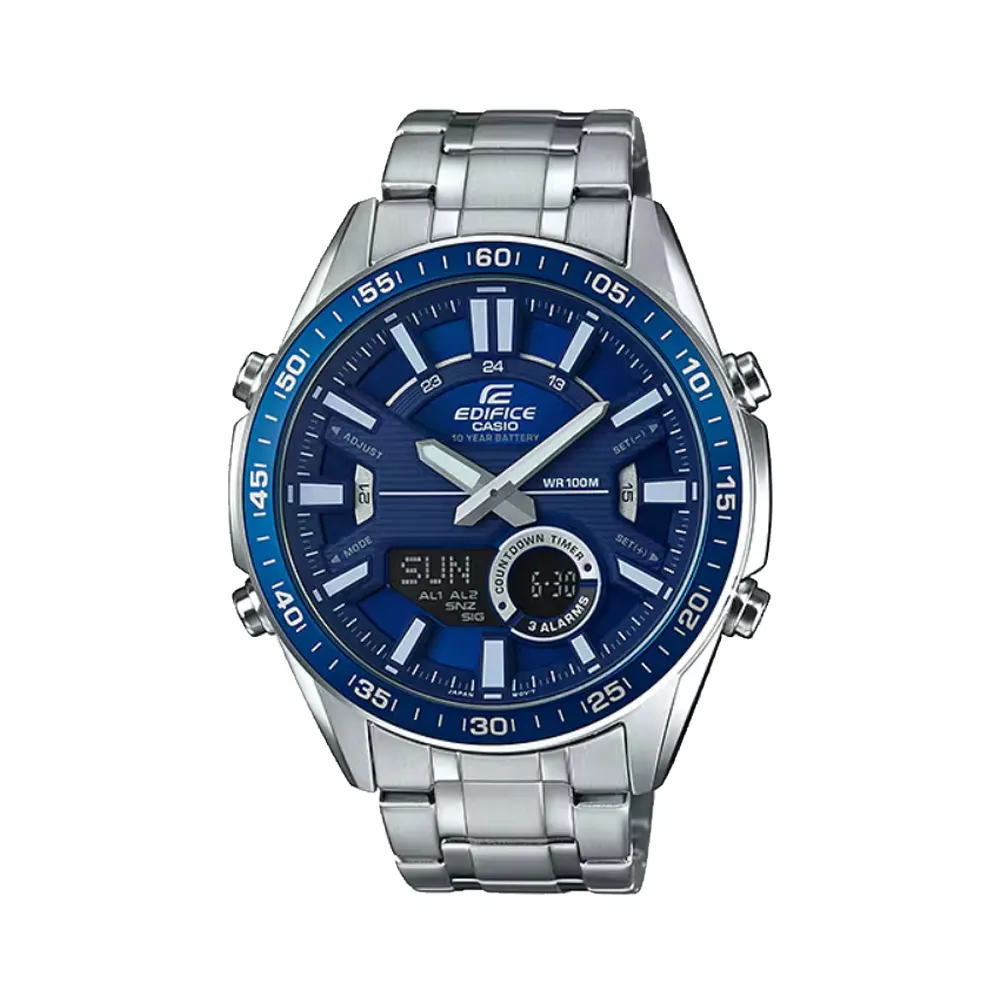 ساعت مردانه کاسیو ادیفیس کوارتز مدل EFV-C100D-2AVDF