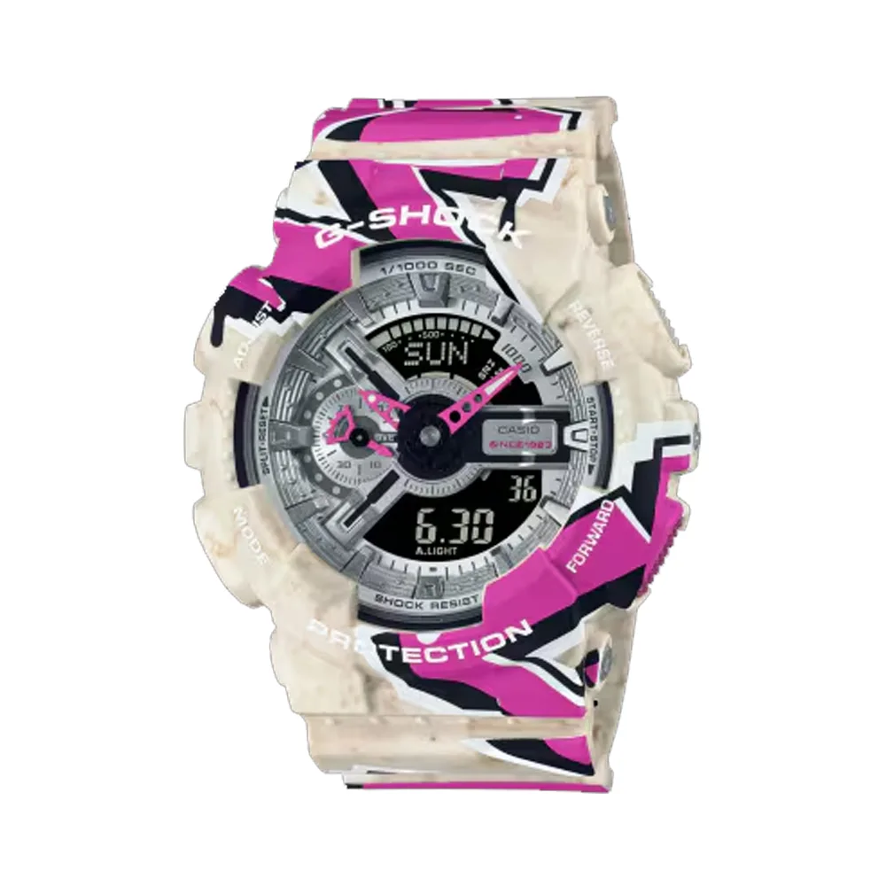 ساعت کاسیو جی شاک مدل GA-110SS-1ADR