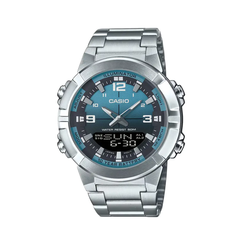ساعت مردانه کاسیو کوارتز مدل AMW-870DA-2A2V