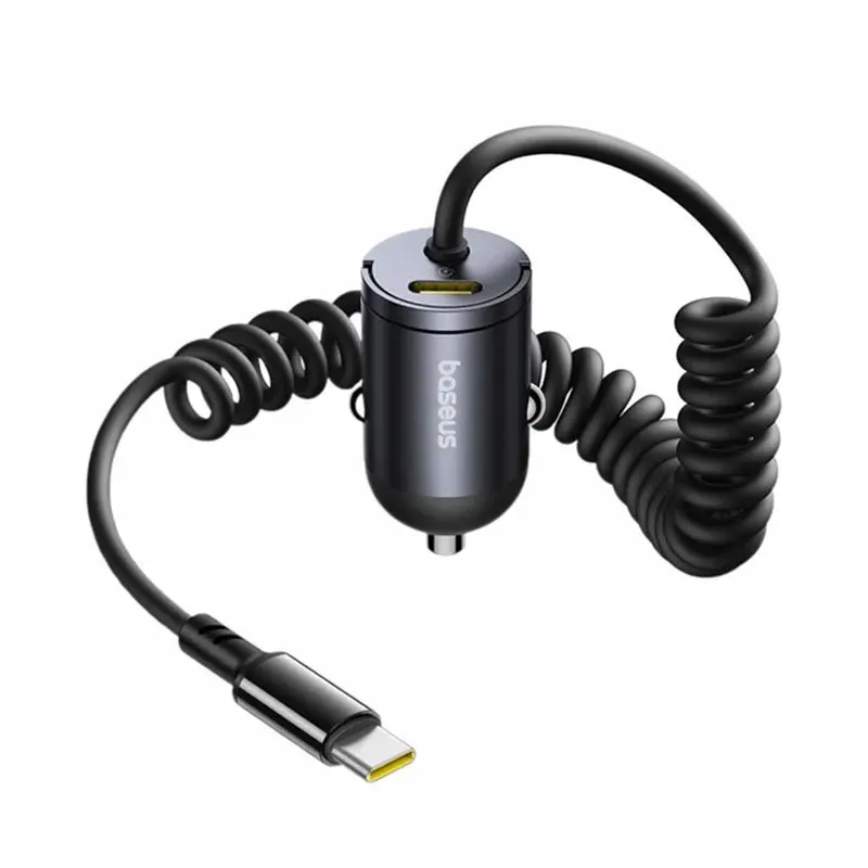 شارژر فندکی باسئوس مدل Baseus Tiny Star C00035001121-00 توان 30 وات