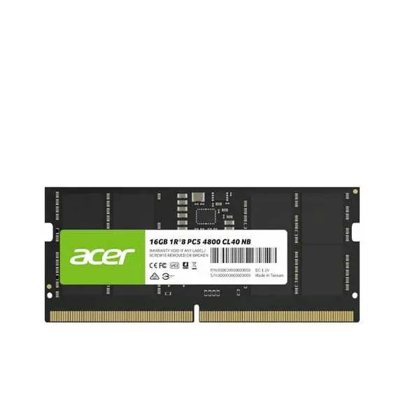 رم لپ‌تاپ DDR5-4800 ایسر مدل Acer SO-DIMM CL40 SD200 ظرفیت 16 گیگابایت