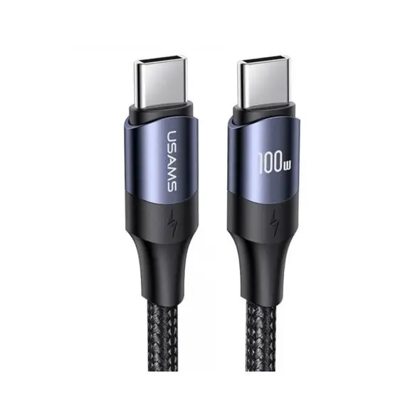 کابل شارژ USB-C to USB-C یوسمز مدل Usems US-SJ526 با طول 3 متر توان 100 وات