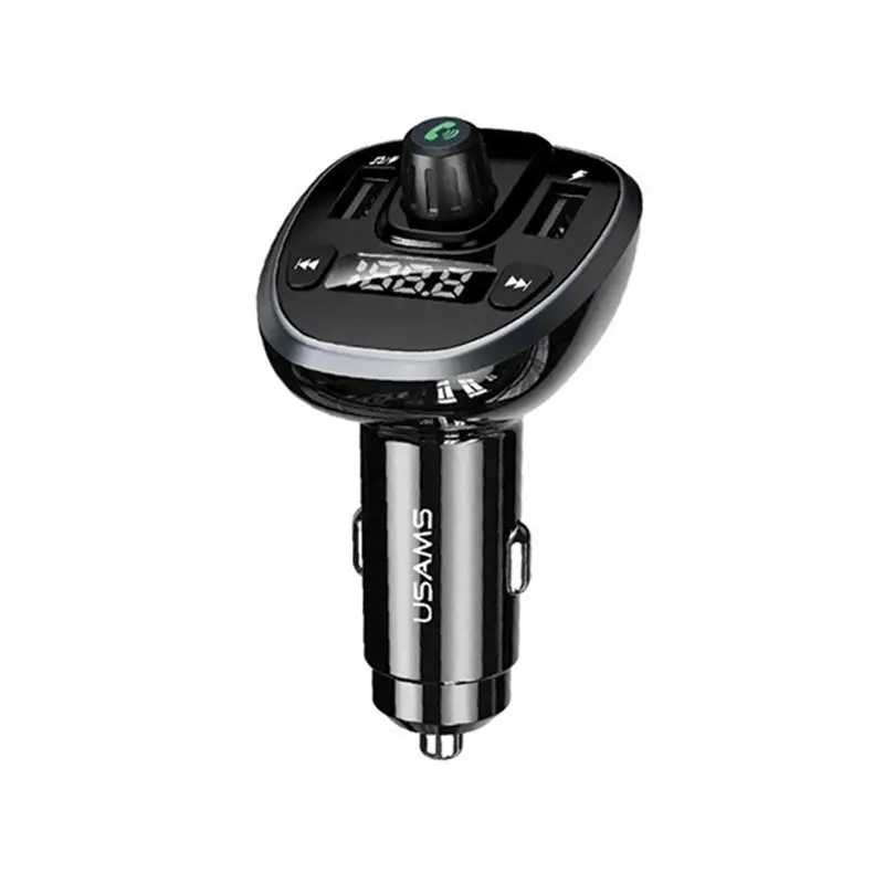شارژر فندکی یوسمز مدل USAMS CC115 Dual USB 3.4A Car Charger توان 15 وات