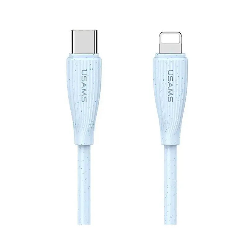 کابل شارژ USB-C to Lightning یوسمز مدل Usems US-SJ717 با طول 1 متر توان 30 وات