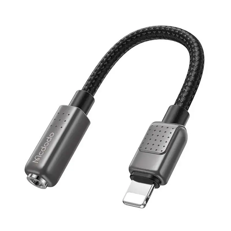 تبدیل مک دودو مدل McDodo CA-5010 Lightning to AUX (Jack DC3.5mm)
