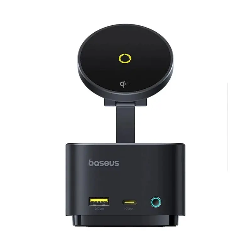 شارژر بی‌سیم باسئوس مدل Baseus MagPro Series II 7-in-1 Wireless Charger 15W