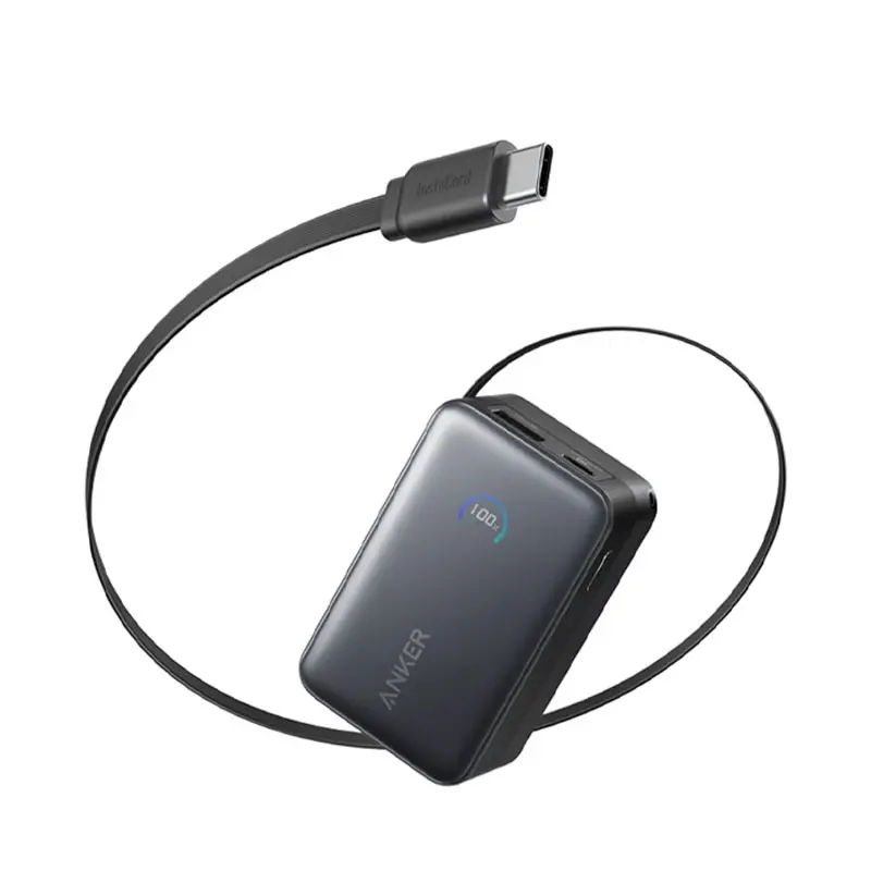 پاوربانک انکر مدل Anker A1638 با ظرفیت 10000 میلی‌آمپر ساعت توان 45 وات