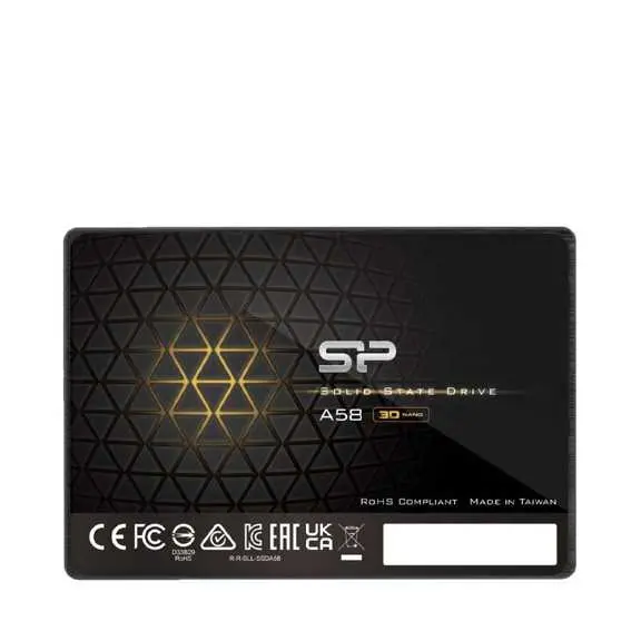 هارد اس اس دی اینترنال سیلیکون پاور مدل Silicon Power ACE A58 ظرفیت 256 گیگابایت